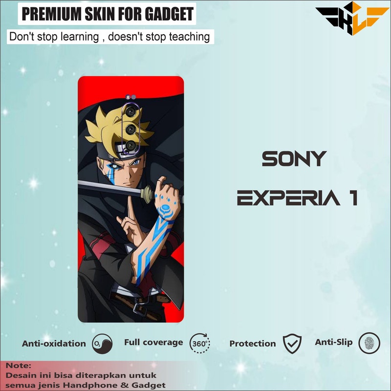 GARSKIN HANDPHONE SONY EXPERIA 1 NARUTO (2PCS)
