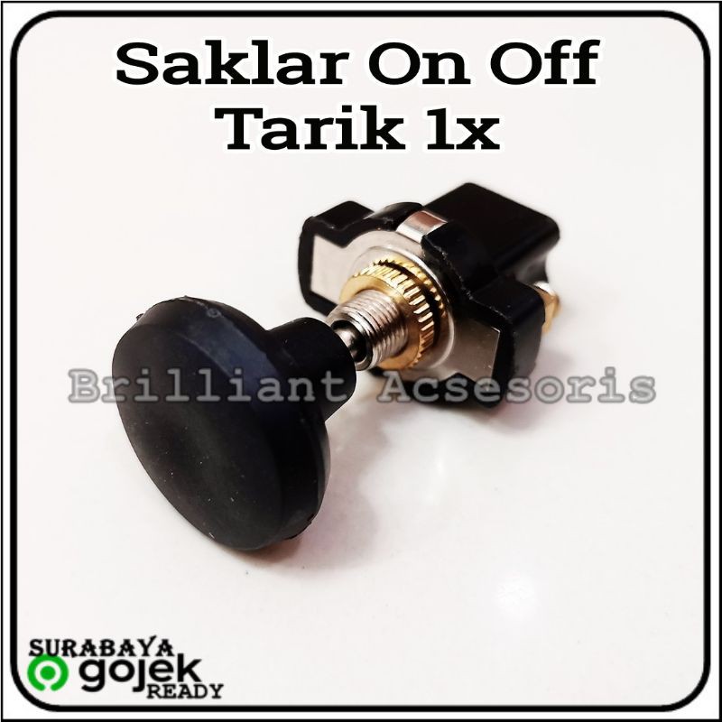 Saklar Switch ON - 1x tarik / 2x tarik / 3x tarik