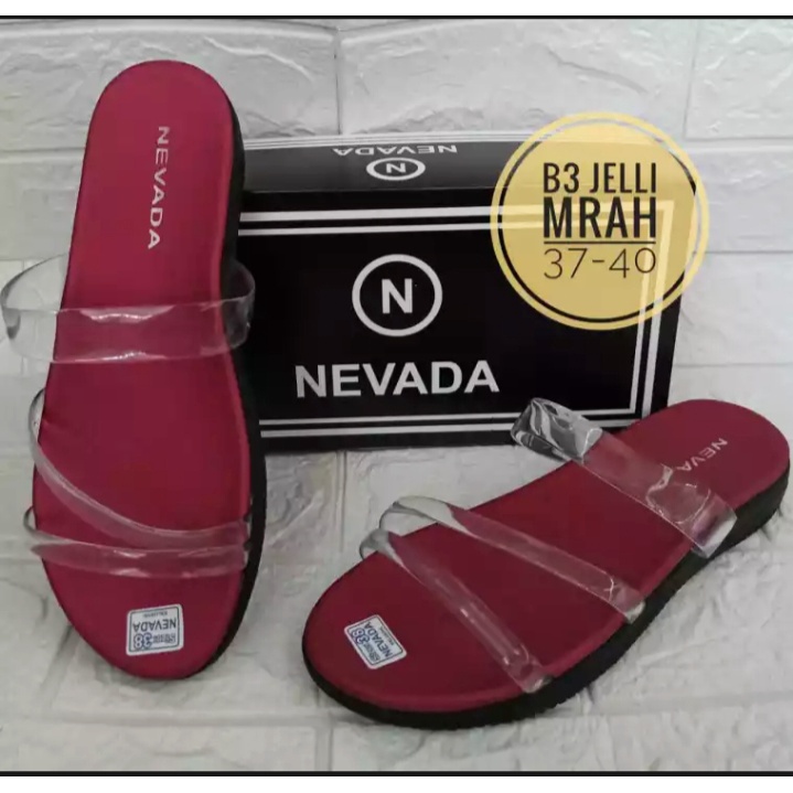 Sandal Wanita Terbaru - Nevada - Realpict - Sandal Santai - Sandal Pesta