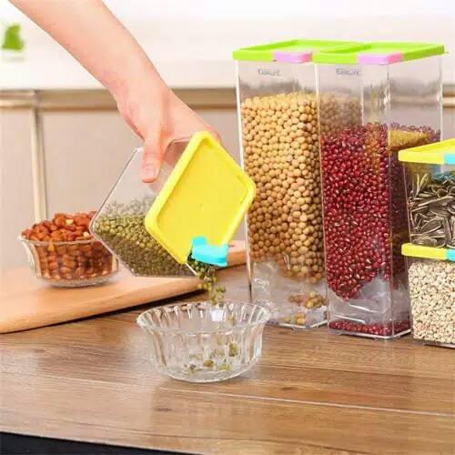 Stackable and Space Savvy Block - Food Container 6pcs/ Pocket Block