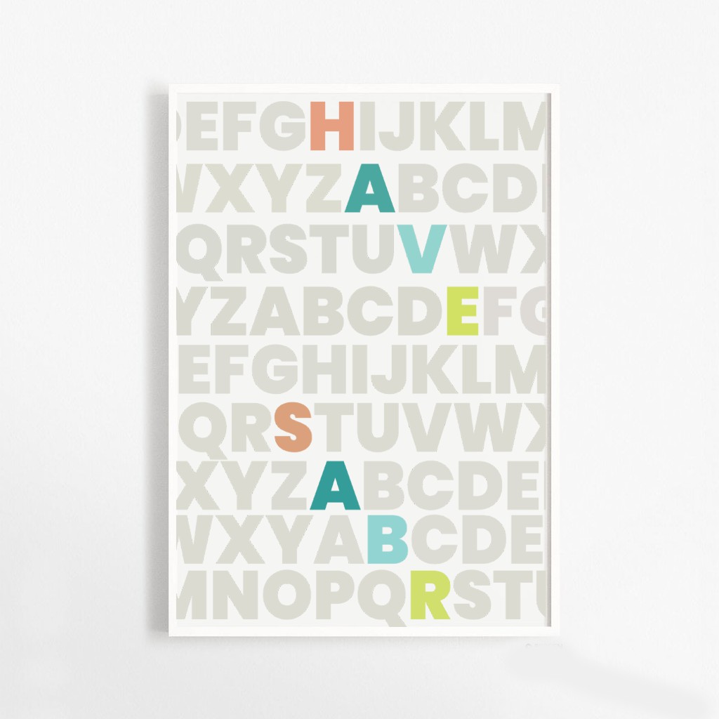 Dekorasi Pajangan Hiasan Dinding Wall Decor Islami Islamic Sabar Have Sabr Unik Modern Minimalis