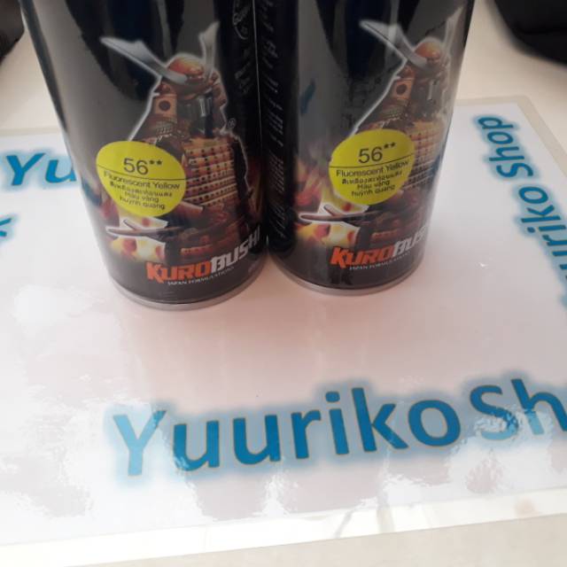 

Pilok Samurai Cat samurai paint fluorescent yellow 56 pylok pilox cat semprot kuning stabilo.