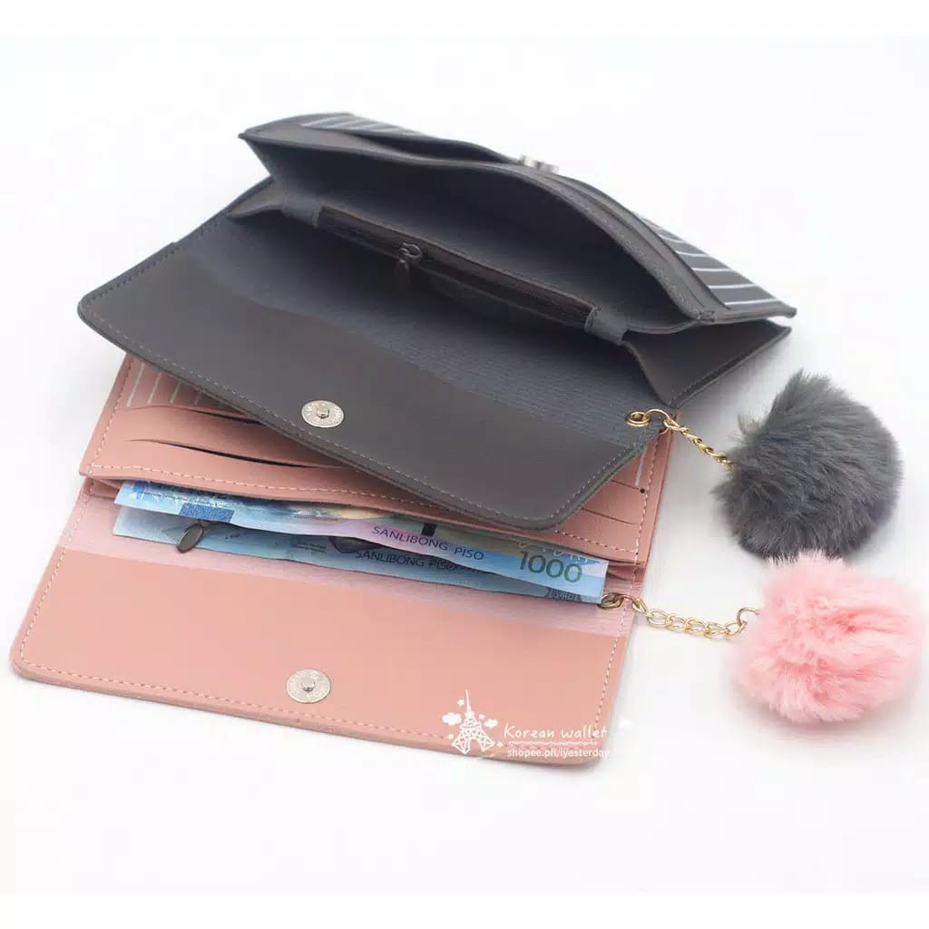 ( Fy ) COD Dompet import murah wanita  dompet panjang Wanita dompet Wanita murah dompet real pic