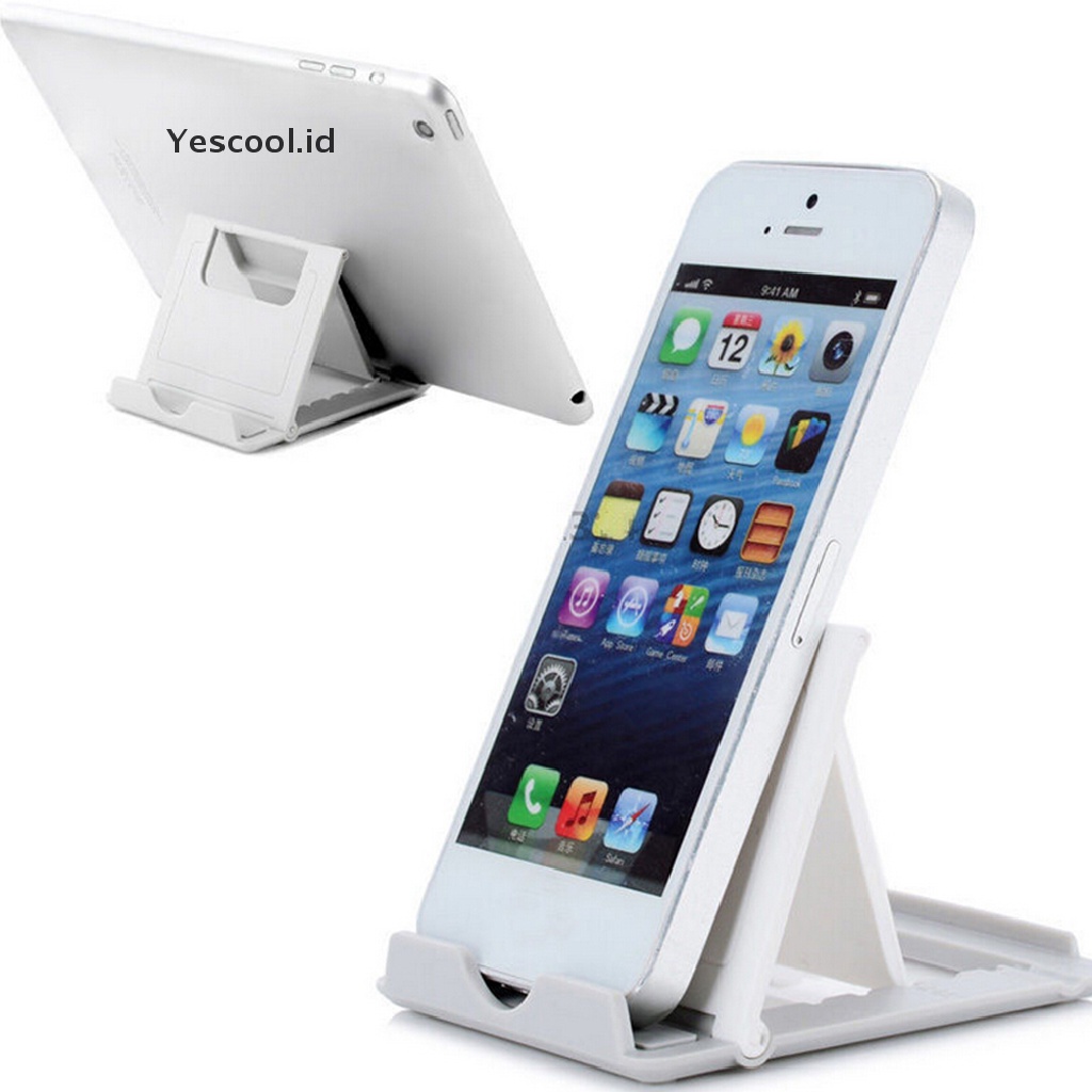 (Yescool) Stand Holder Lipat Portable Universal Untuk iPhone 6 / Samsung