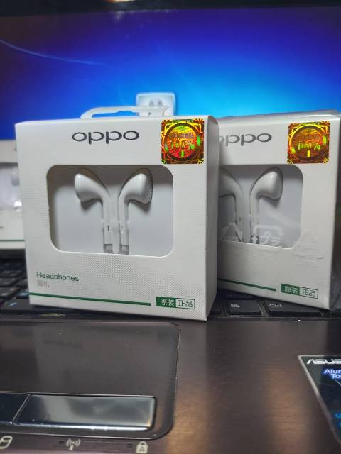 [ ORI 100%] Headset Oppo Original / Headset Oppo F9 F7 F5 F5 plus F3 plus F1 F1s F1plus A37 A83 A71 A3s A7