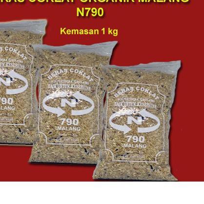 

BANYAK PEMINAT!! Beras COKLAT Organik Malang l Brown Rice Organic l 8817