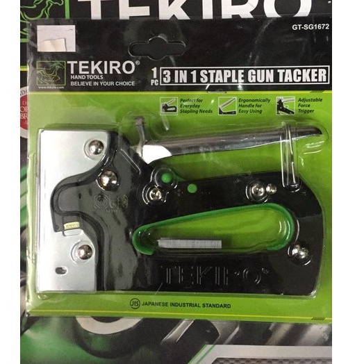 

Tekiro 3 IN 1 Tembakan Staples 6-14mm