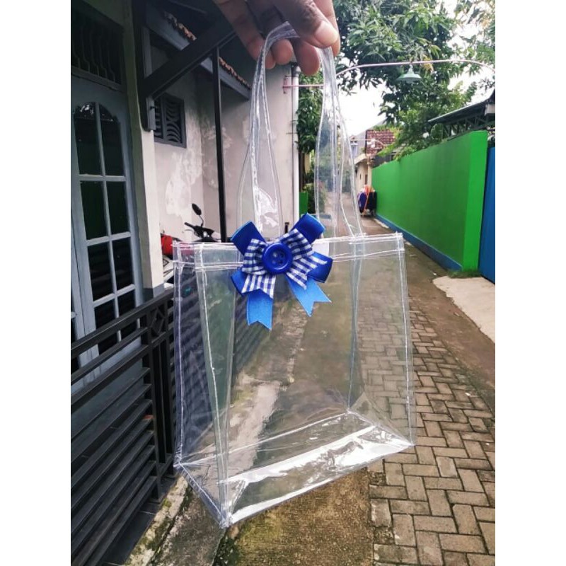 

25x25x10 Tanpa min order! Tas mika polos! Tas mika polos murah! Tas parcel! tas parcel lebaran!