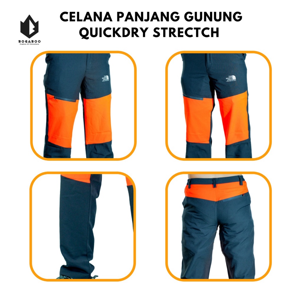 BISA COD Celana Panjang Gunung Quickdry  (Cepat Kering) Ultralight - Celana Gunung Trekking Hiking Mendaki