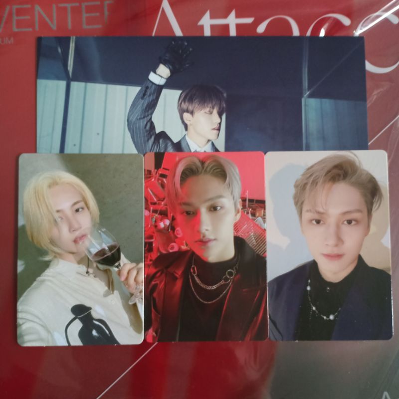 PHOTOCARD SEVENTEEN ATTACCA OP 1 NO 03 JEONGHAN AMER NO 3 PC Jeonghan jun op 1 op 2 no 59 postcard d