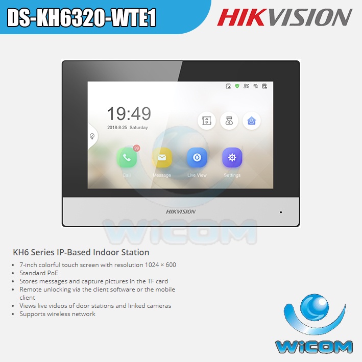 Hikvision DS-KH6320-WTE1 IP Video Intercom Kit