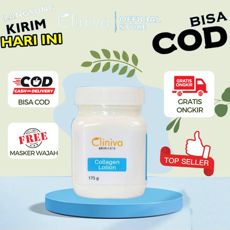 Cliniva Collagen Body Serum Lotion Pemutih Handbody Pemutih