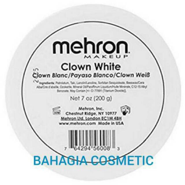 MEHRON CLOWN WHITE 200GR