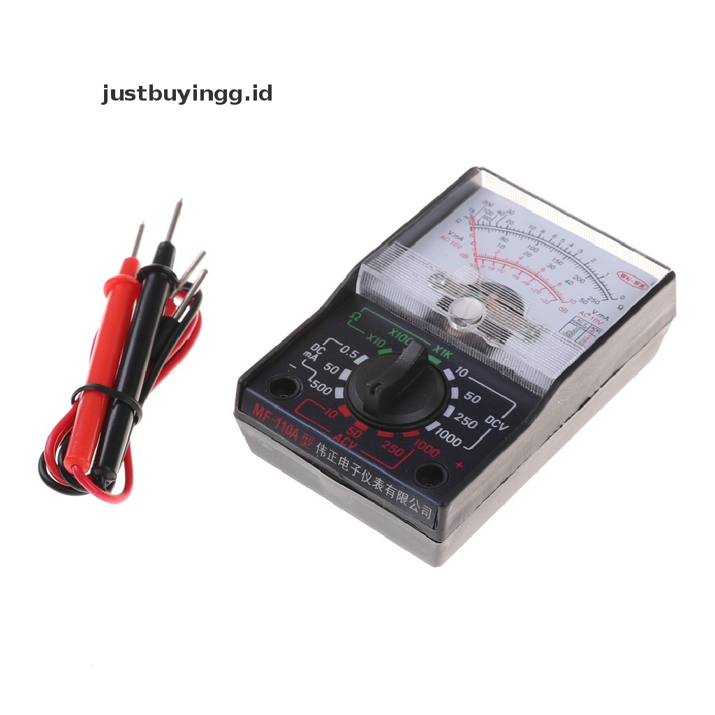 Alat Multimeter Analog Dc / Ac 1000v 250ma Ammeter 1k Resistance Meter