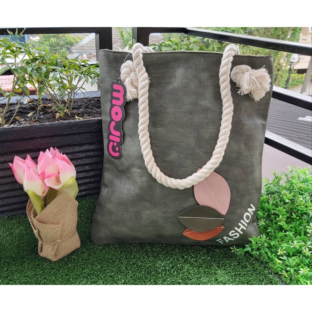 Moji Tas Tote Bag / Tas Multifungsi Trendy 1801-10 Import
