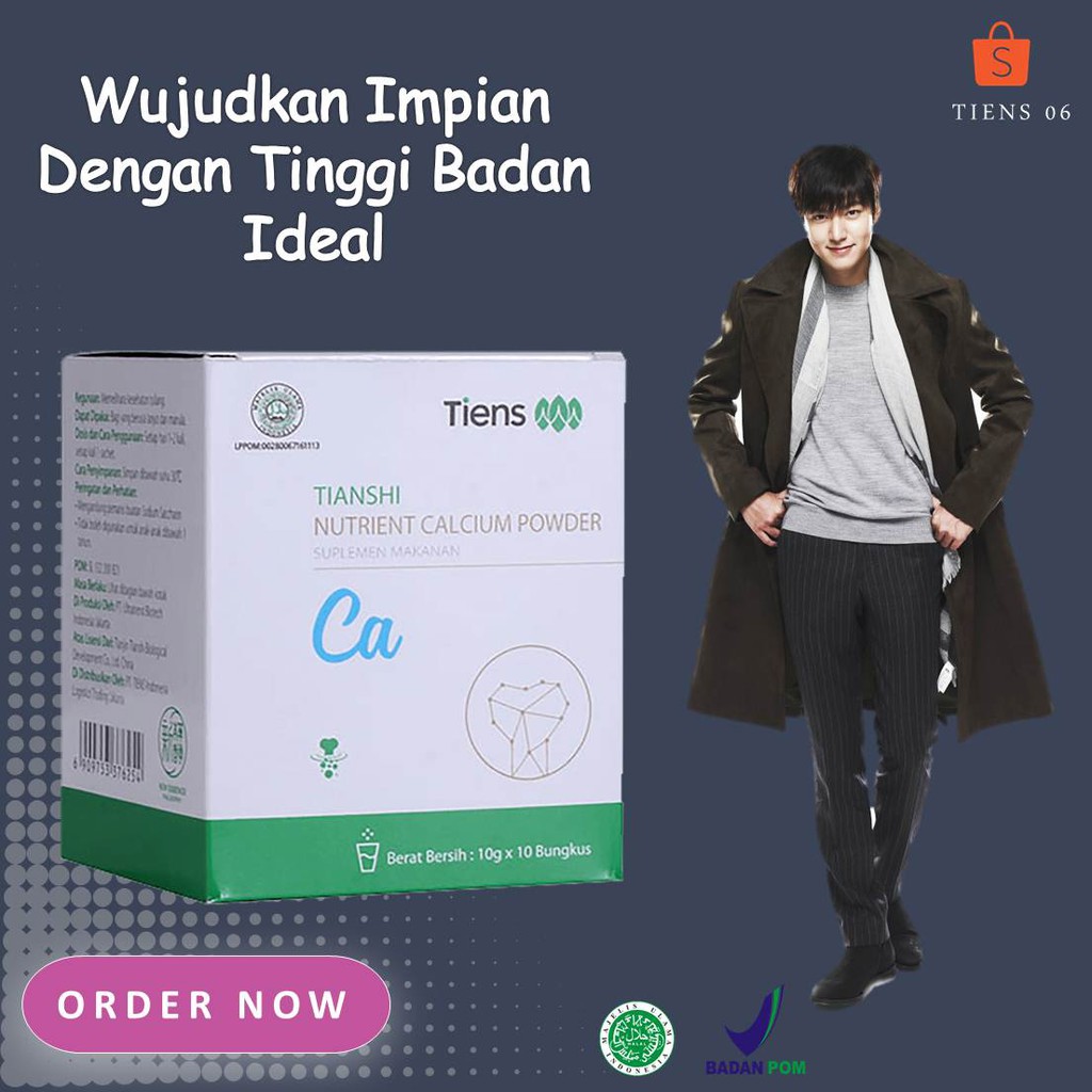 

Susu bubuk Peninggi badan Nutrient High Calcium NHCP ( per sachet )