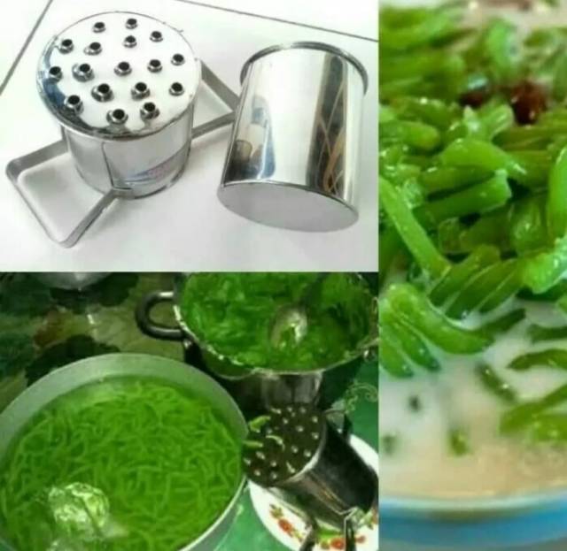 Cetakan Cendol Dawet Dorong Ukuran Sedang