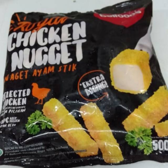 

Belfoods royal chiken nuget stik 500gr