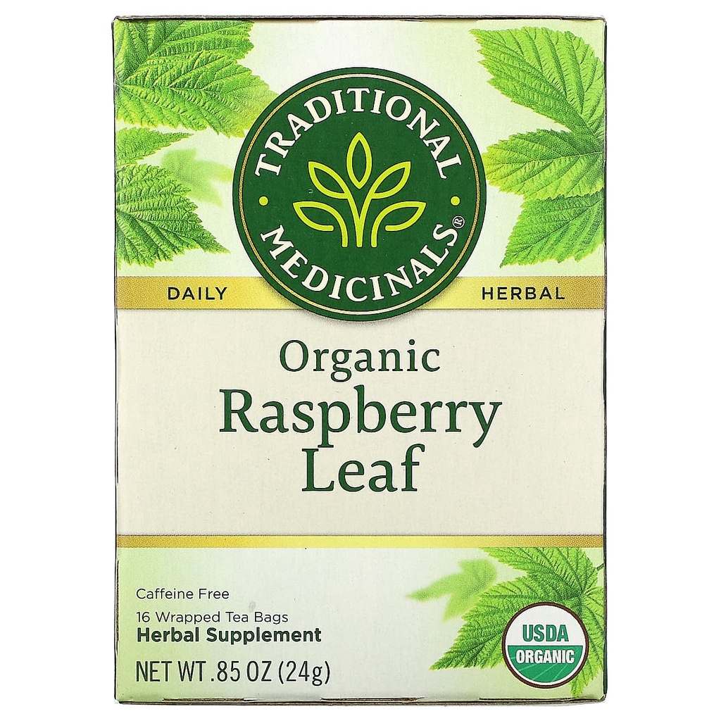 

Traditional Medicinals Organic Herbal Tea Raspberry Leaf 24 Gram