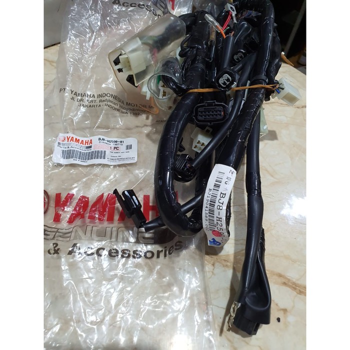 Jual KABEL BODY BODI FINO 125 INJEKSI ASLI ORIGINAL YAMAHA BJ8-H2590-01 Limited