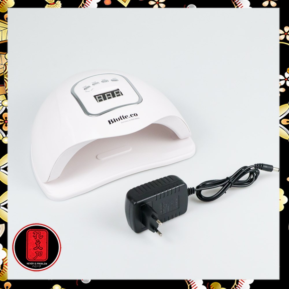 Biutte.co Pengering Kutek Kuku LED UV Nail Dryer 120 W - Dmoley SUNX5MAX - White