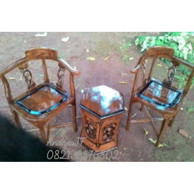 Kursi Teras ANGGUR Jati buat bersantai dirumah finishing Kursi Teras ANGGUR Jati buat bersantai dirumah finishing