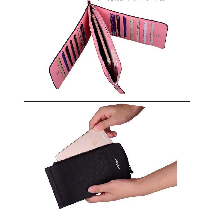 Dompet Lipat Kulit Pria Wanita import 26 Card Holder 029-5