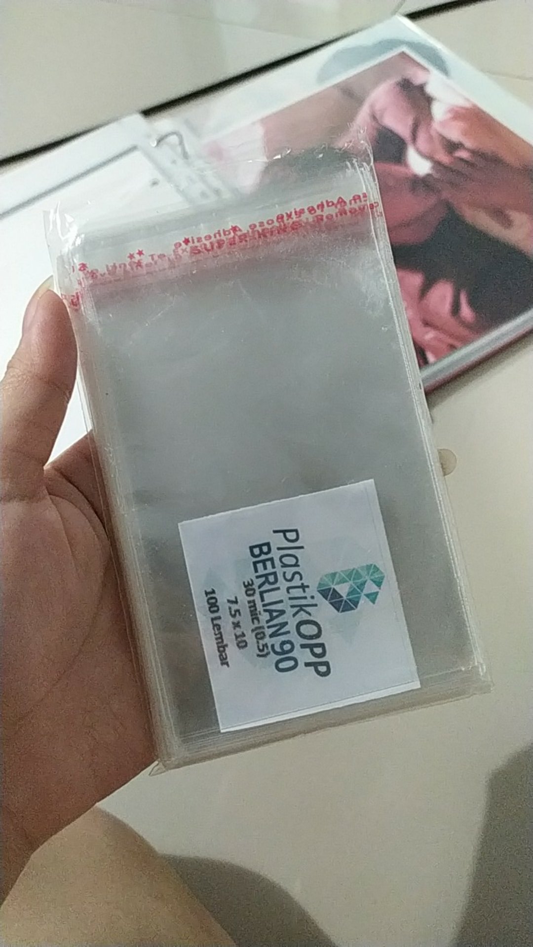 Plastik Opp Tebal 7,5 X 10 Cm 30 Micron (0,5) Plastik Kemasan / Plastik Roti