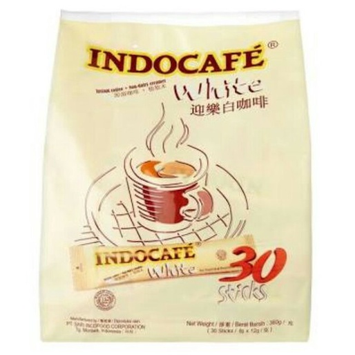 

KOPI INDOCAFE WHITE 30 STICKS 360G