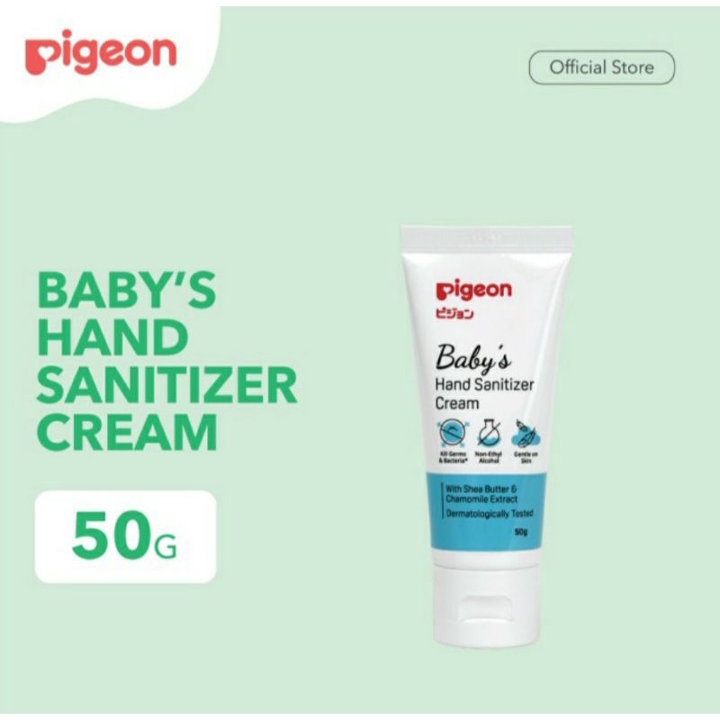 PIGEON Baby's Hand Sanitizer Cream 50gr / Pembersih Tangan Bayi Hand Sanitizer