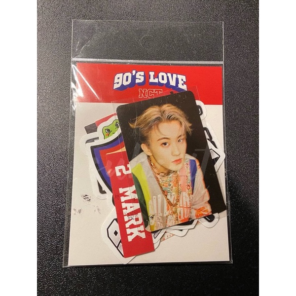 MARK 90s LOVE LUGGAGE STICKER SET PC PHOTOCARD