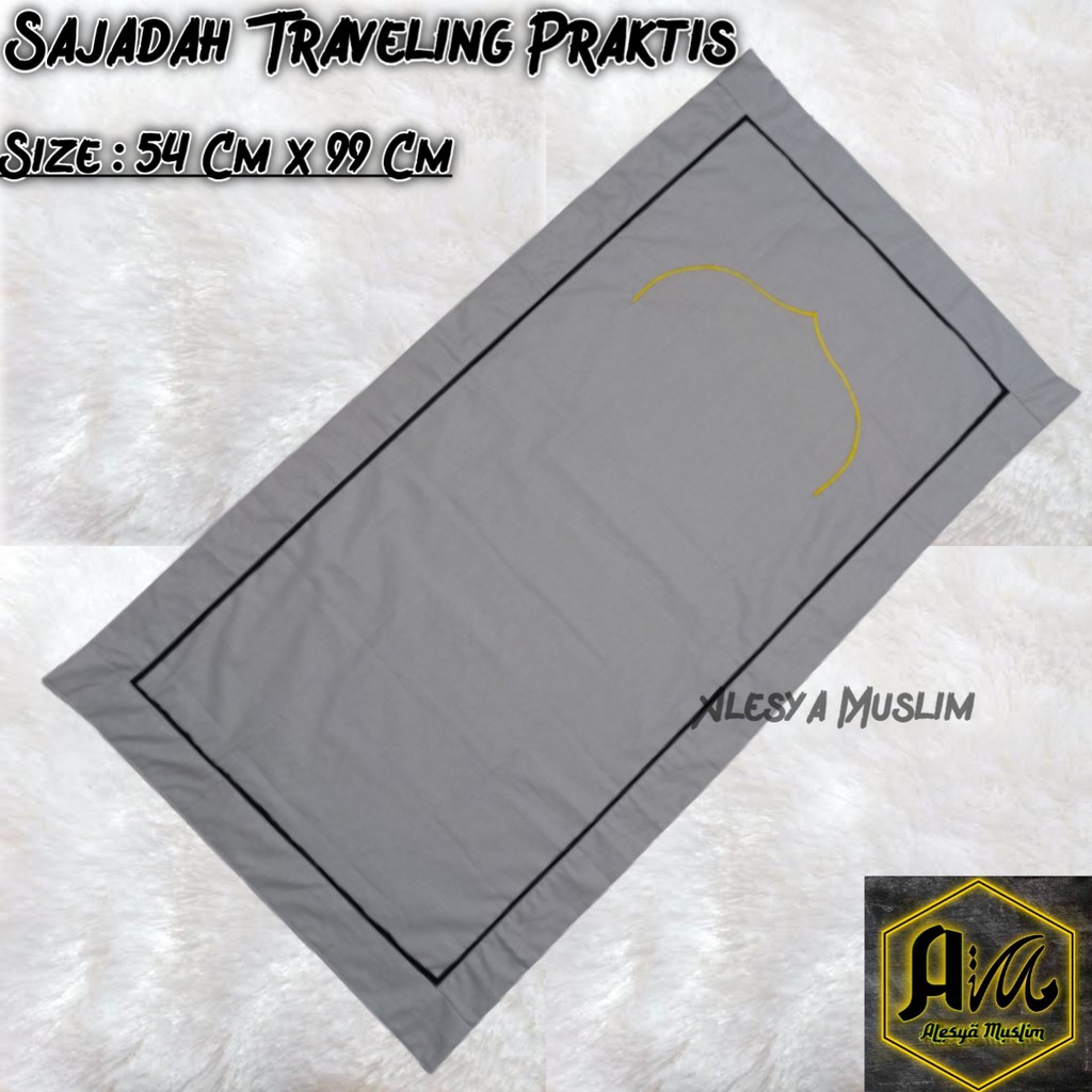 Sajadah Polos Traveling Saku/Harga Grosir/Best Seller/Bisa Bayar Di Tempat