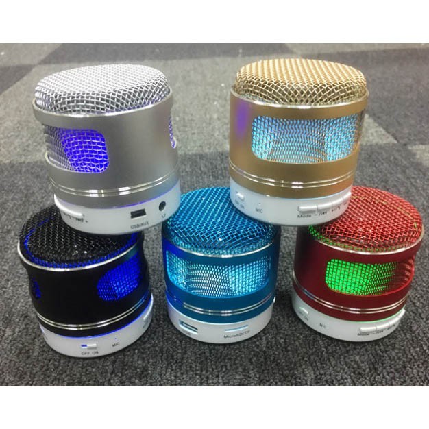 Mini Portable Bluetooth Speaker Model Mikrofon