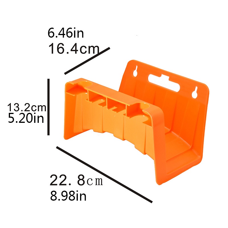 Rak Gantung Penyimpanan Selang Air Bahan Plastik Untuk Taman