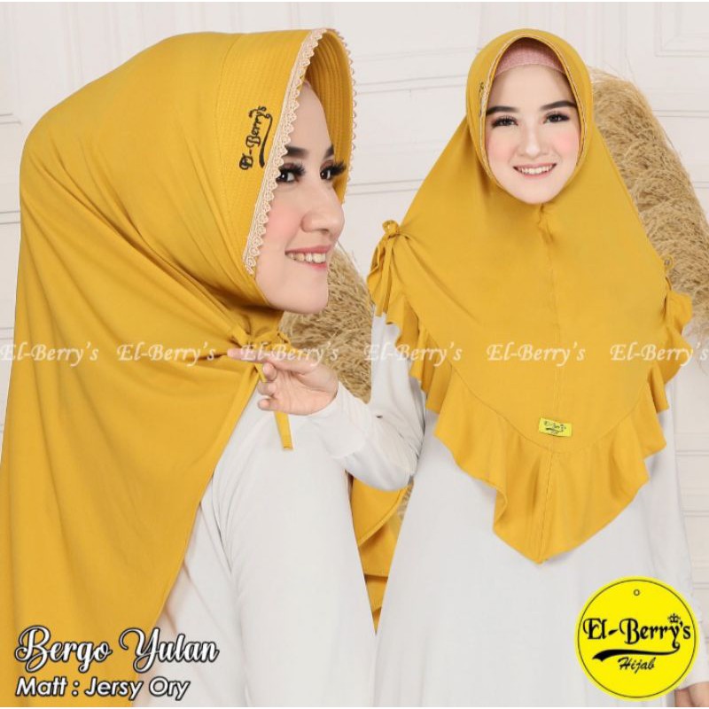 HIJAB YULAN ORI BY EL-BERRY'S HIJAB