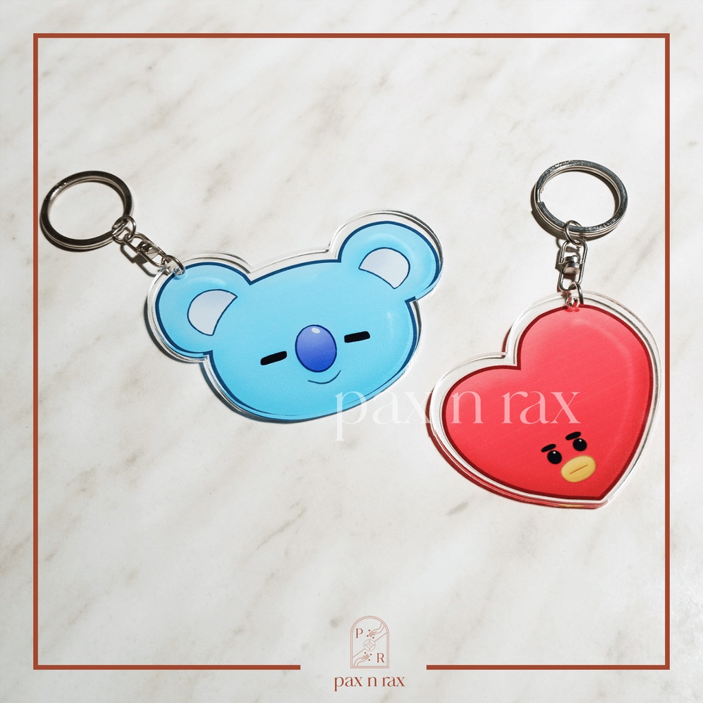 Gantungan Kunci BT21 Acrylic