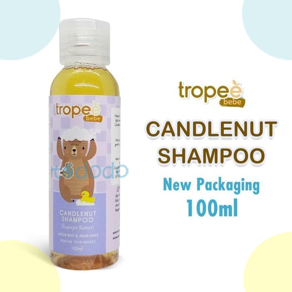 Tropee Bebe Candlenut Shampoo/Sampo Kemiri 100ml