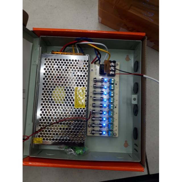 Power supply box 12v 10a/power lampu led