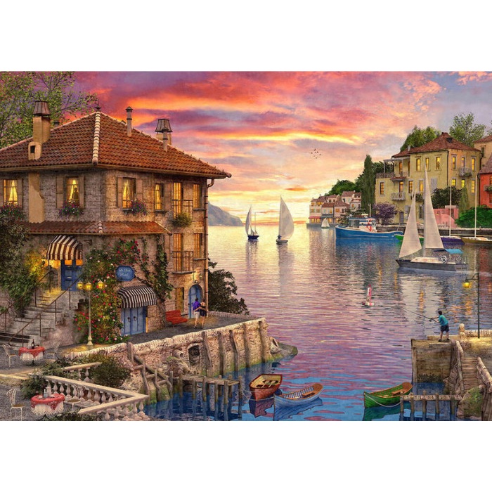 

Produk Terbaru Diy 5D Diamond Painting Paint By Number Venice Sunset 30*40Cm