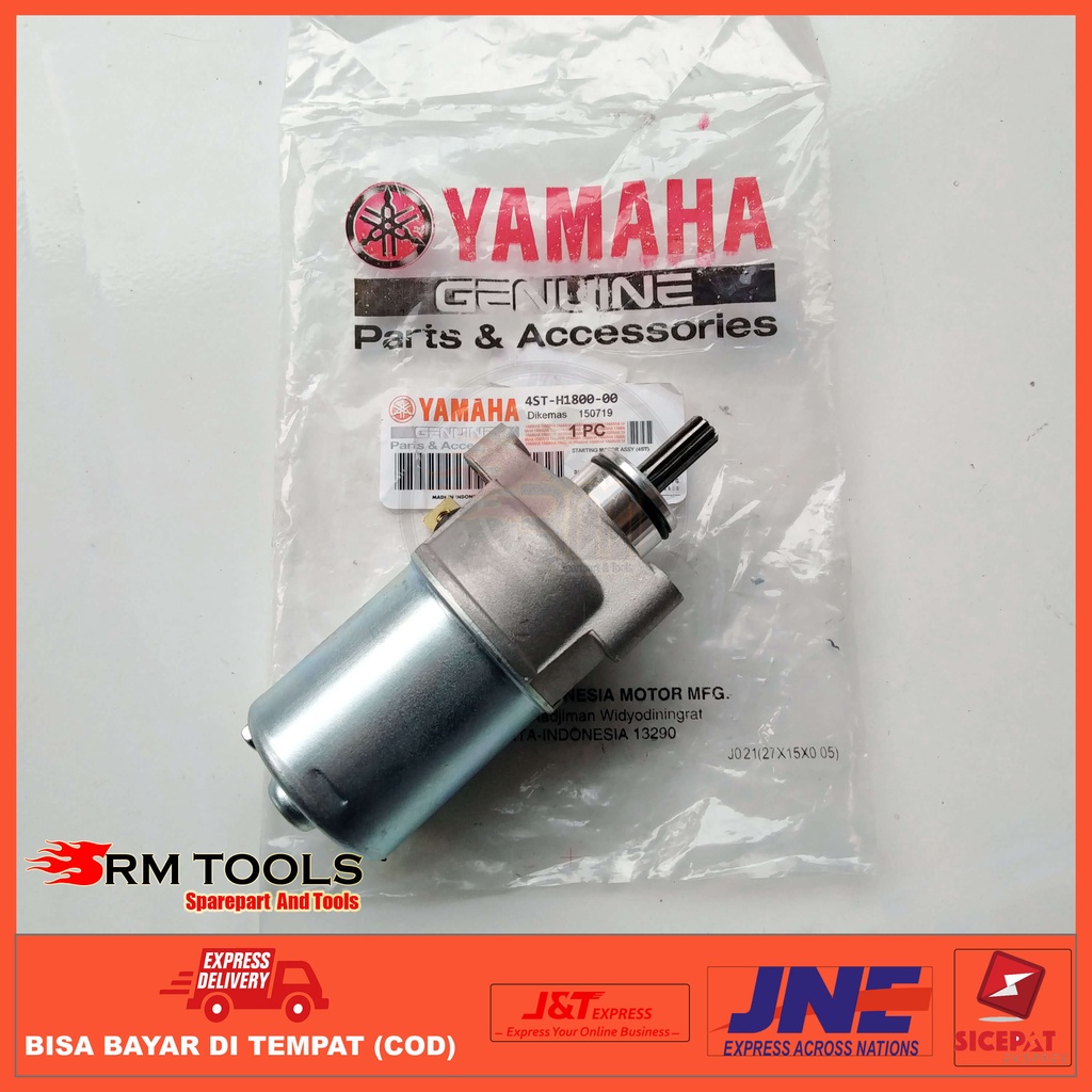 DINAMO STARTER STATER ASSY STARTING MOTOR YAMAHA CRYPTON-JUPITER OLD-VEGA R OLD 4ST-H1800-00