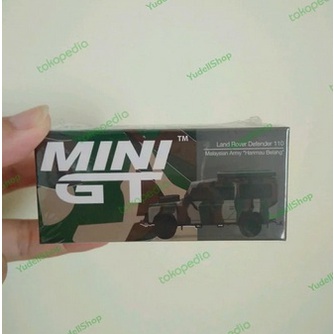 Mini GT Land Rover Malaysian Army Harimau Belang Malaysia