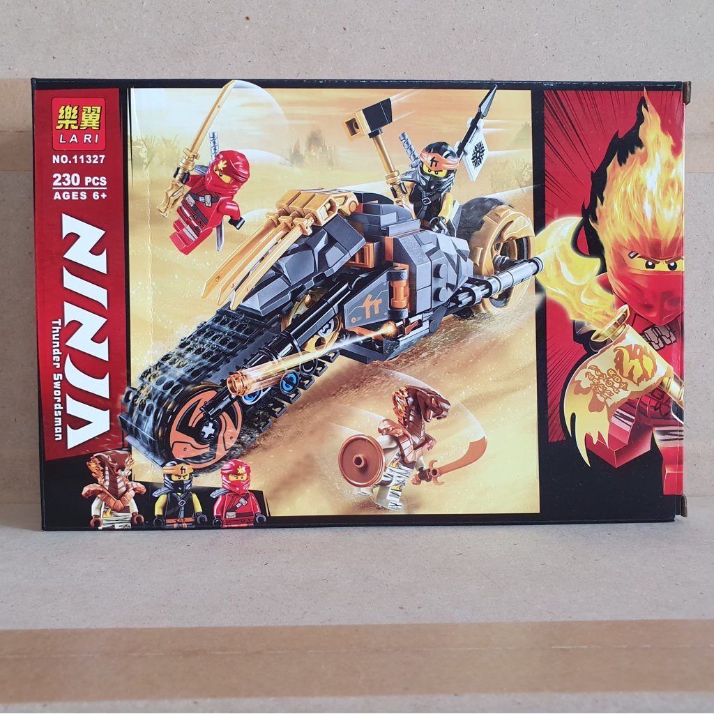 Bela LARI 11327 Cole Dirt Bike Motor Ninja go mainan edukatif brick balok susun anak cowok kreatif
