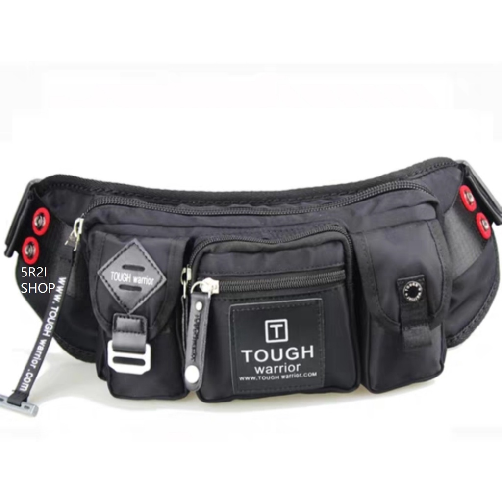 TAS PINGGANG ORIGINAL TOUGH WARRIOR 5031 WAISTBAG TOUGH WARRIOR 5031 TAS SELEMPANG PINGGANG TOUGH