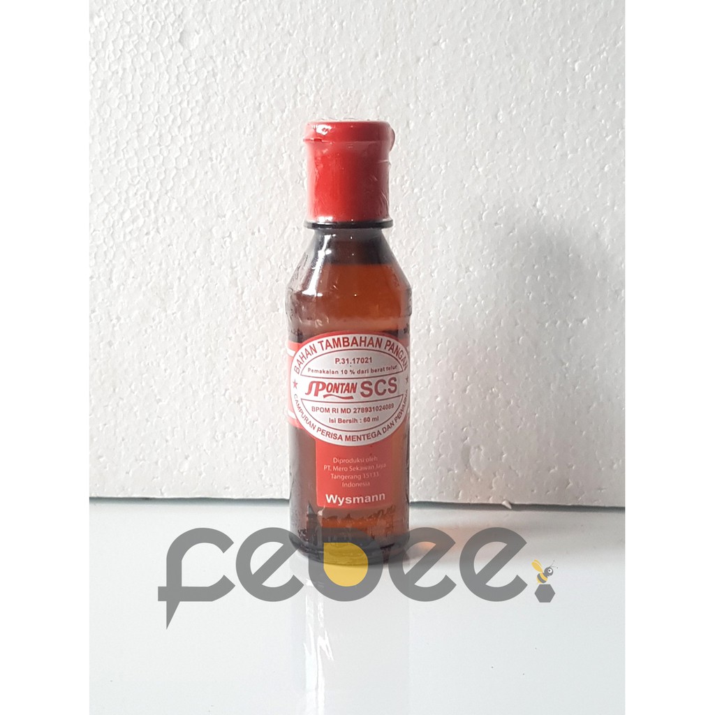 

Perisa Cake Softener Pelembut Kue Spontan SCS Wysman / Vanilla 60ml