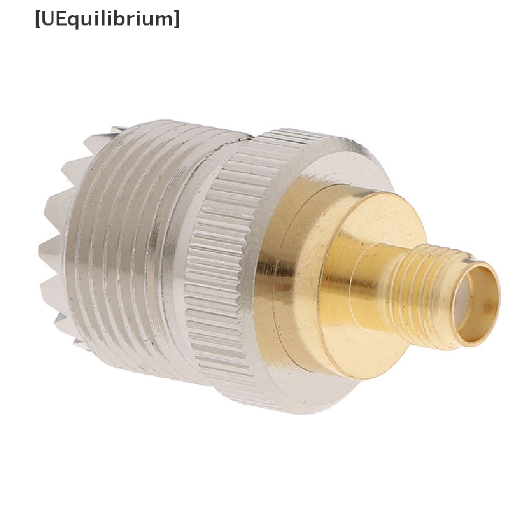 Uequilibrium 1Pc Adapter Konektor RF SL16-K / SMA-K Ke SO-239 PL259 Female Tipe M