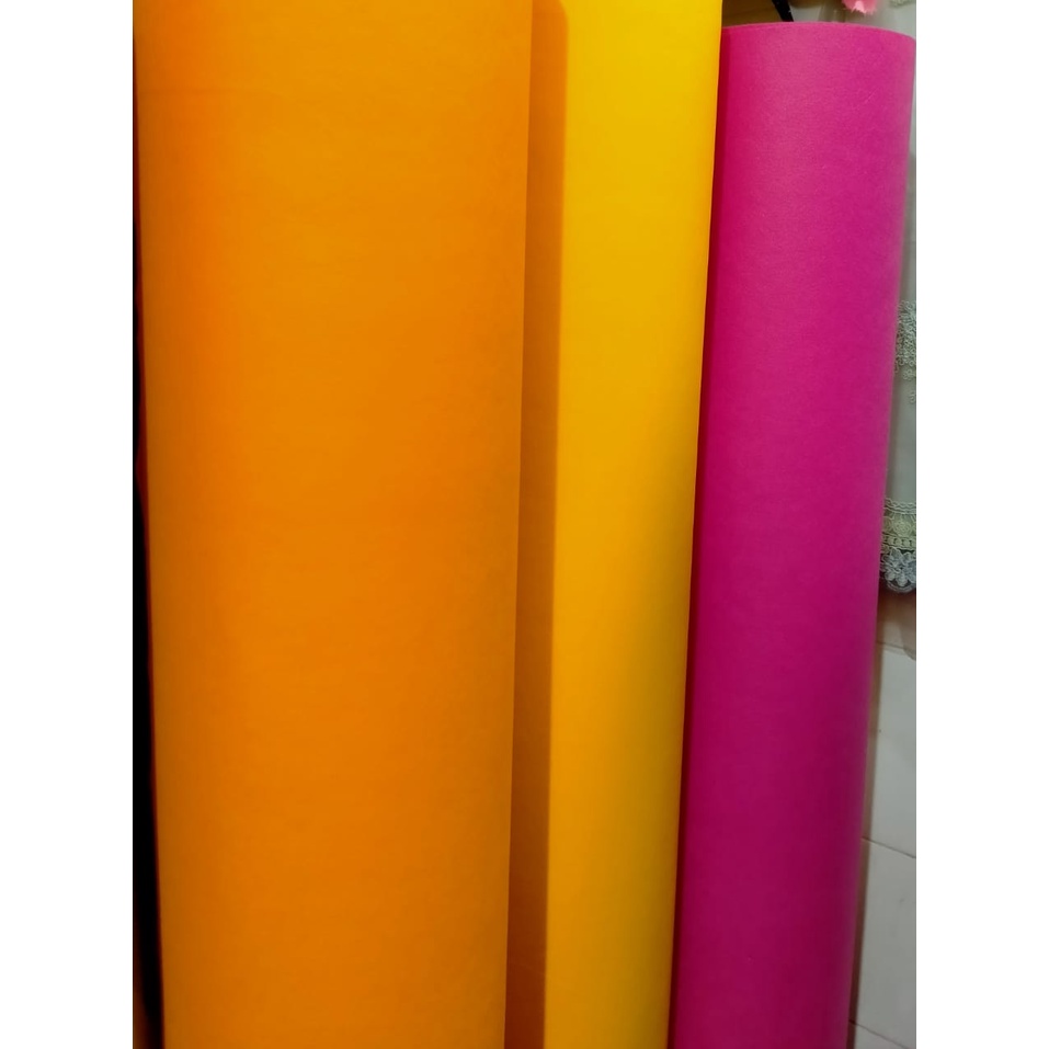 Kain Spunbond PP 90/Premium Buket Spunbond/Import Flower Wrapping/1mtr