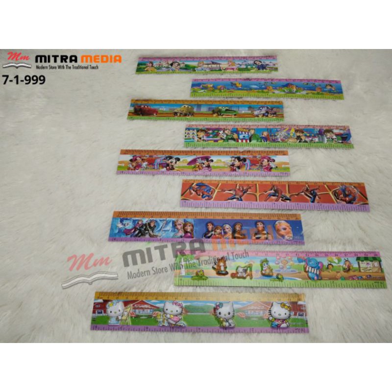 

GARISAN / PENGGARIS / ALAT UKUR 20CM LENTUR TIPIS GAMBAR LUCU