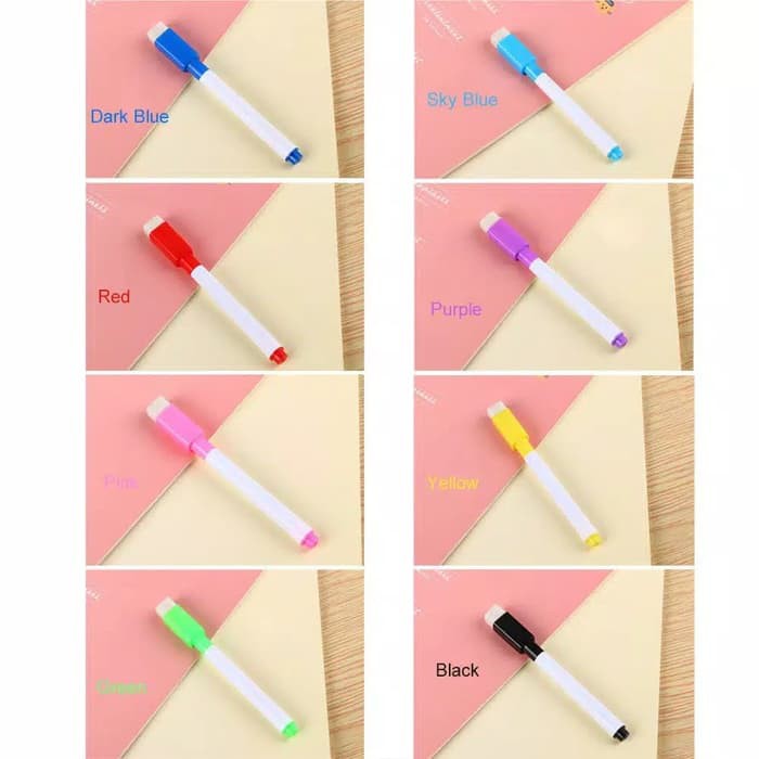 

Pcs Colorful Whiteboard Pen Spidol Kecil Wipe Clean Anak Marker Murah