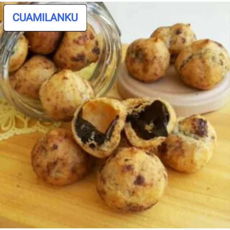 

Soes coklat lumer 500g / snack kiloan