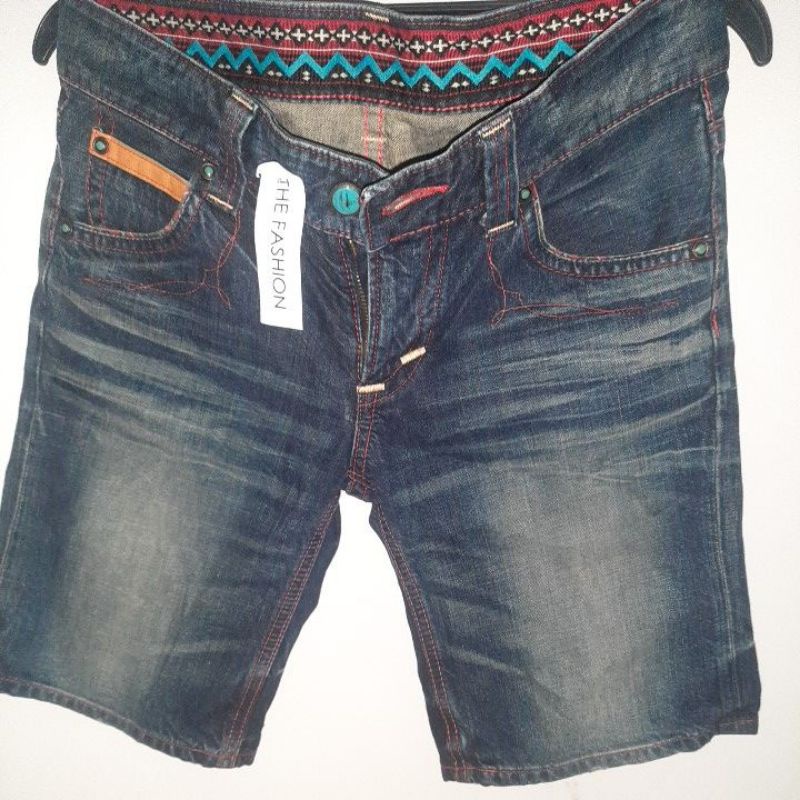celana jeans pendek wanita EDWIN